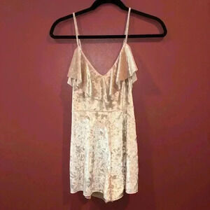 Urban Outfitters Velvet Romper